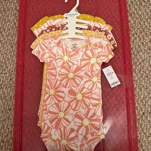 Carters bodysuits NWT